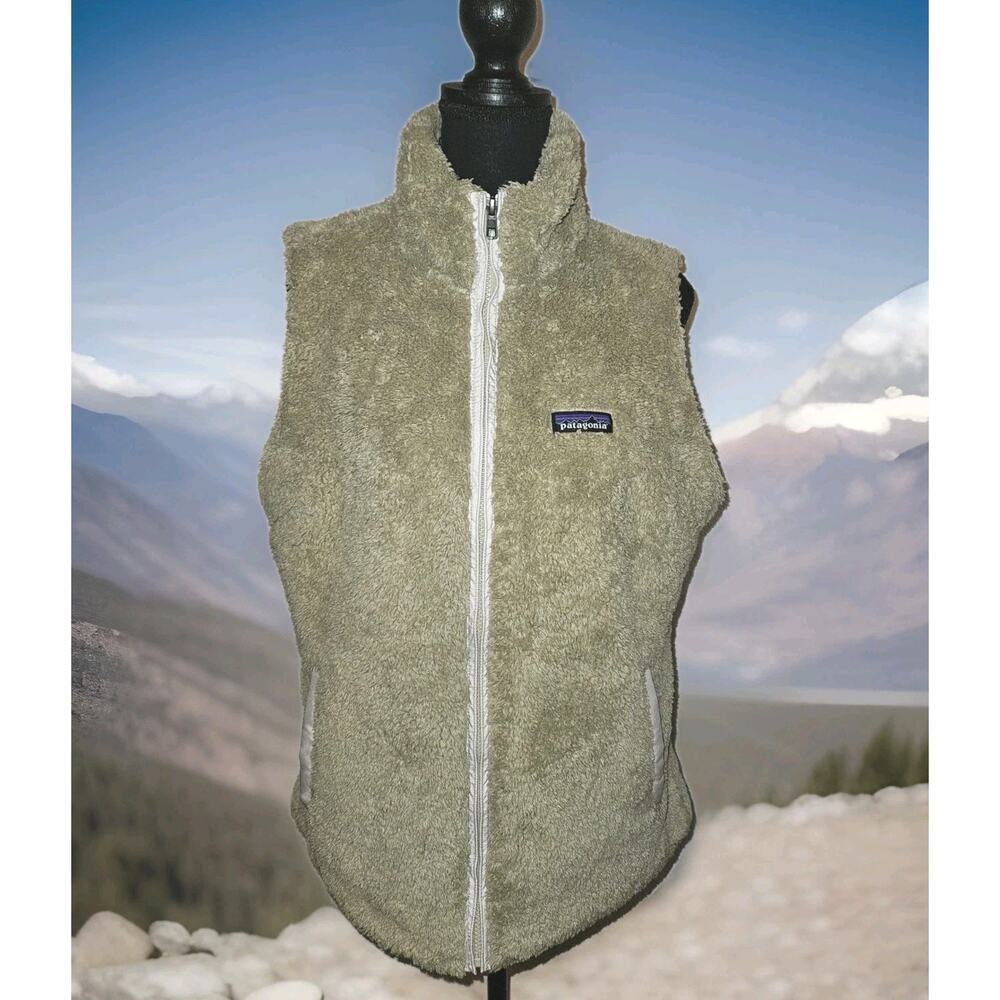 Patagonia Los Gatos Fleece Vest Seabird Gray (Khaki) Size XL